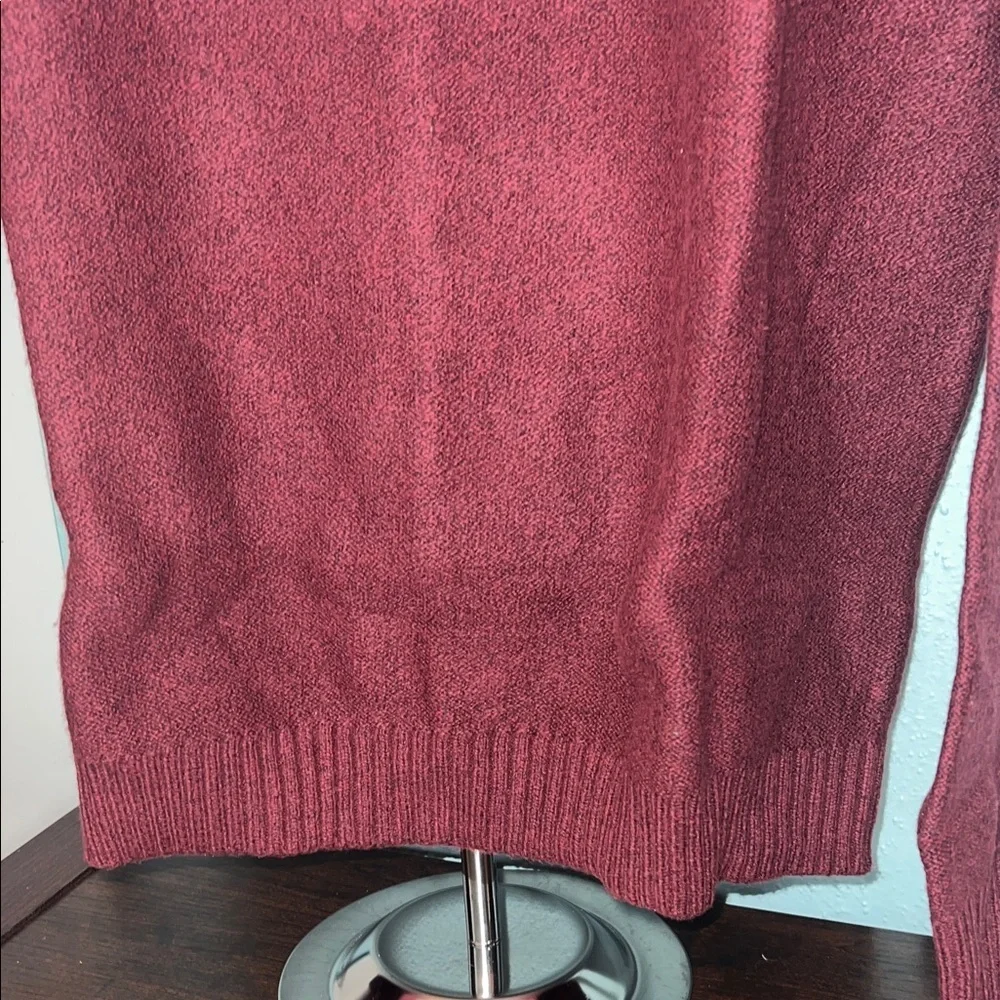 Goodfellow & Co Burgundy Crewneck Sweater